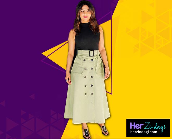 priyanka chopra summer fashion skirt