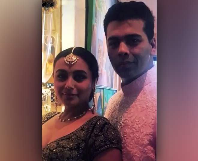 rani karan sonam wedding inside