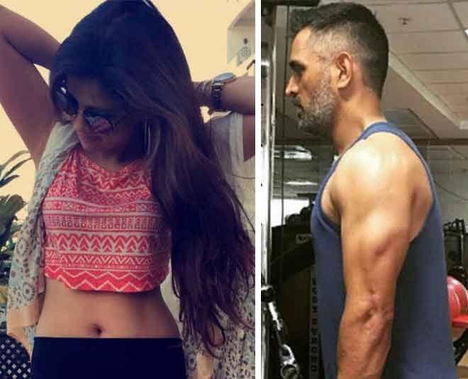 sakshi dhoni ms dhoni fitness inside