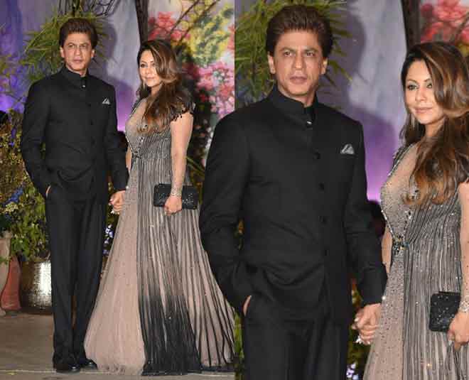 shahrukh khan gauri sonam wedding reception