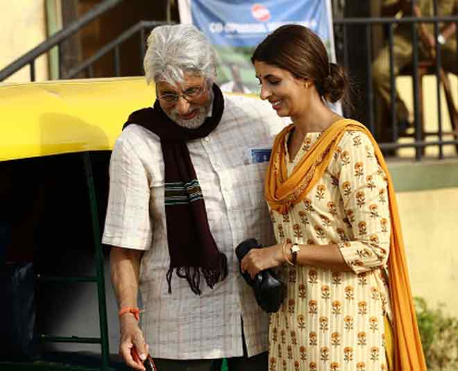 shweta bachchan nanda makes her acting debut amitabh bachchan inside