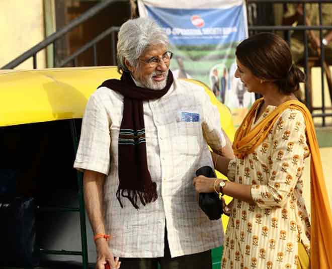 shweta bachchan nanda makes her acting debut amitabh bachchan inside