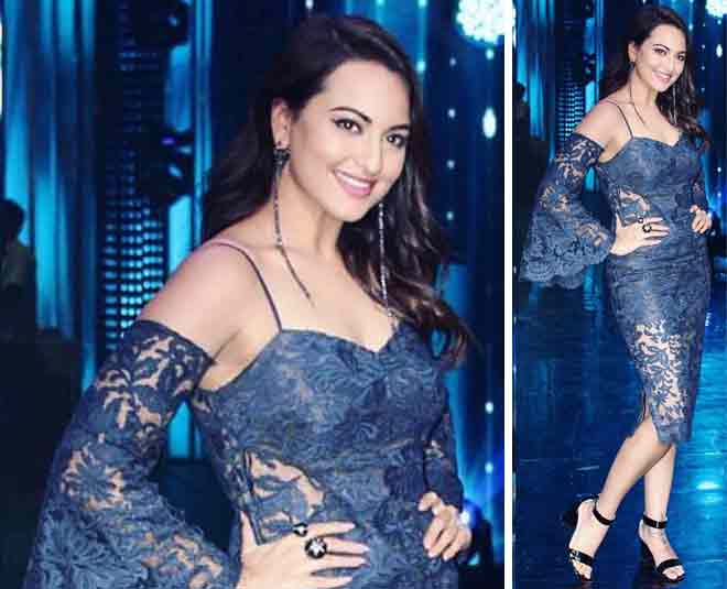 sonakshi sinha curvy girl fashion shoulder cover