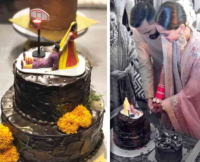 sonam anand wedding cake bollywood