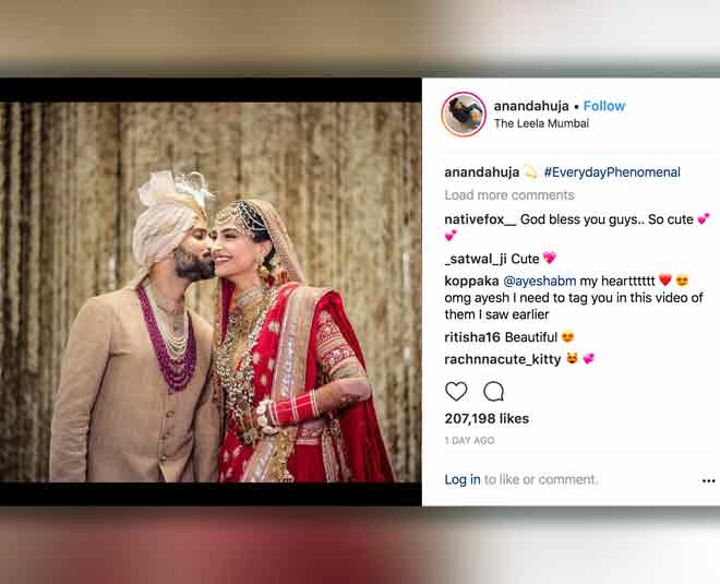 sonam kapoor  after marriage romantic photos 