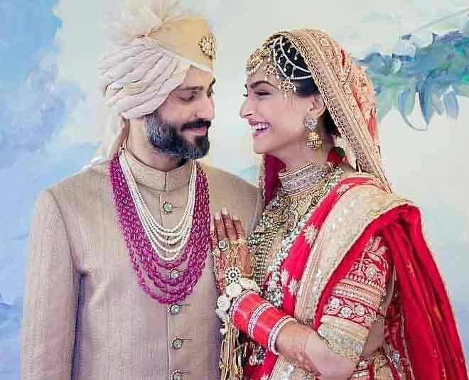 sonam kapoor anand wedding picture