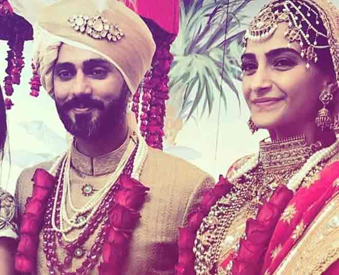 sonam kapoor wedding varmala