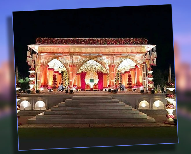Decoration of ummaid bhawan palace for priyanka nick wedding watch inside pictures  