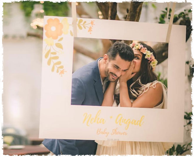 Neha dhupia new born daughter pictures and her name is revealed 