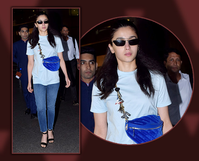 आलिया भट्ट alia bhatt airport look card ()