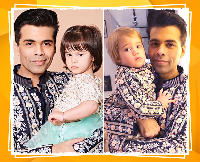 bollywood celeb karan johar kids children day