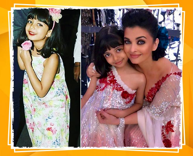 bollywood stars kids aradhya bachchan children day