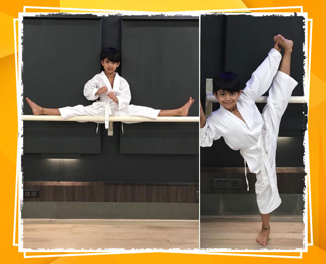 bollywood stars kids viaan shetty children day