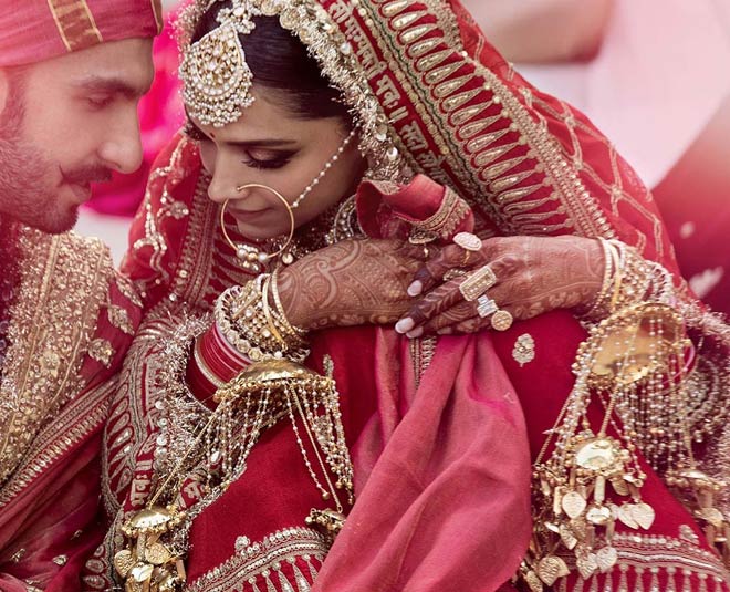 deepika padukone sindhi wedding bridal look