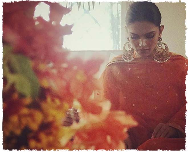 deppika pre wedding yellow suit