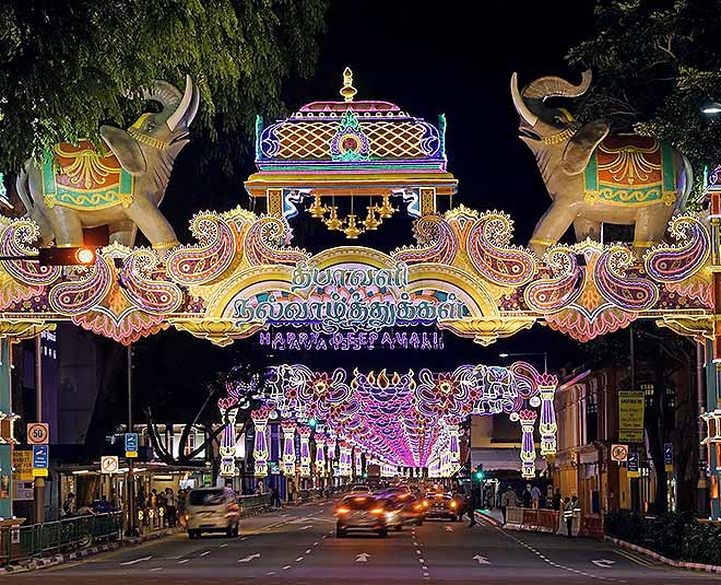 How Diwali Is Celebrated In Singapore's Little India? NRI Vision