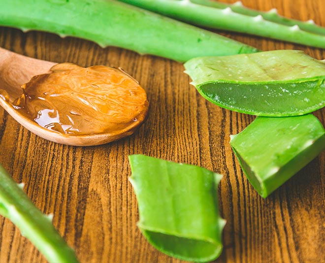 glowing skin remedy aloevera inside