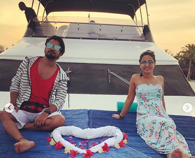 hina khan maldives rocky jaiswal inside