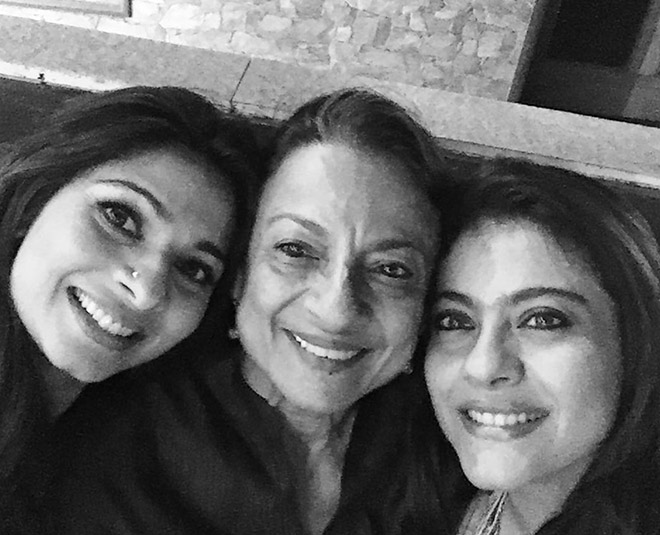 kajol mother sister