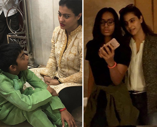 kajol talking about take care child