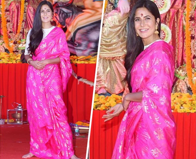 katrina kaif masaba silk saree