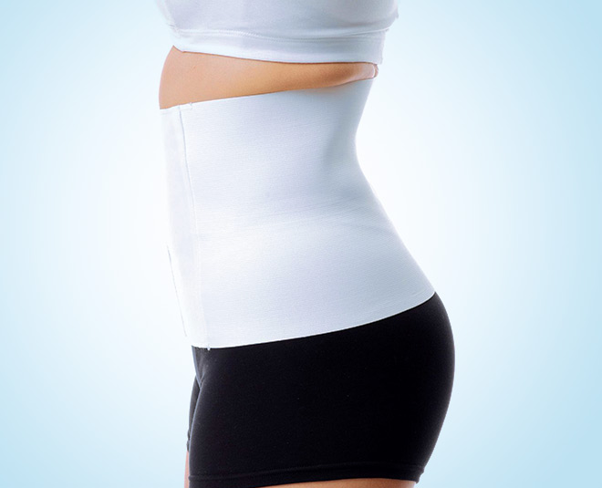post pregnancy belly fat belt inside