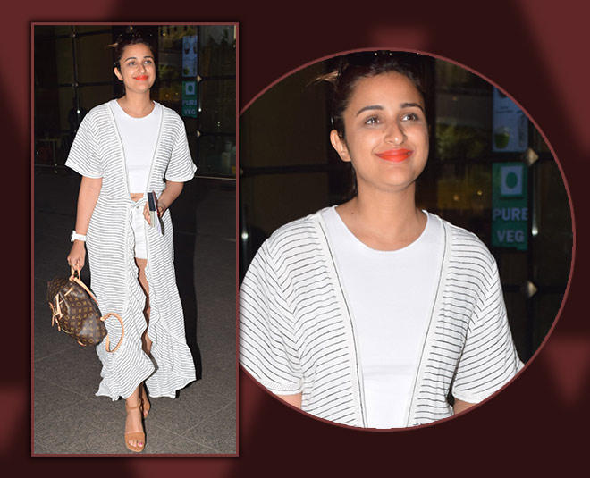 परिणीति चोपड़ा praneeti chopra airport look card ()