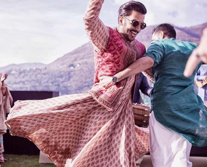 ranveer dancing wearing anarkali wedding goals