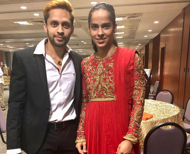 saina nehwal wedding card 