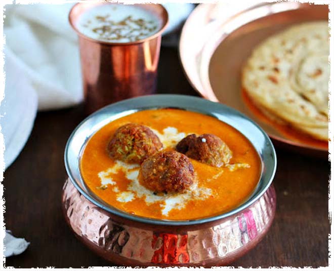 soyabean aloo kofta curry at home