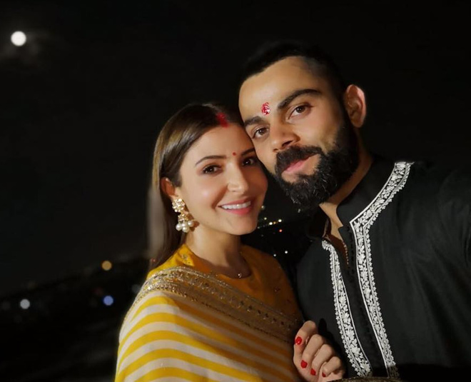 virat anushka first anniversary 