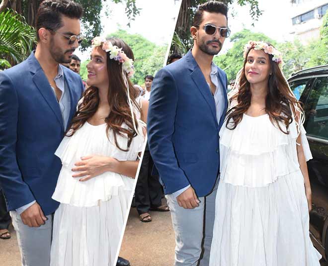Neha dhupia baby shower bollywood celebs gives her wishes 