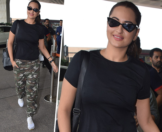 सोनाक्षी सिन्हा best air port look sonakshi INSIDE