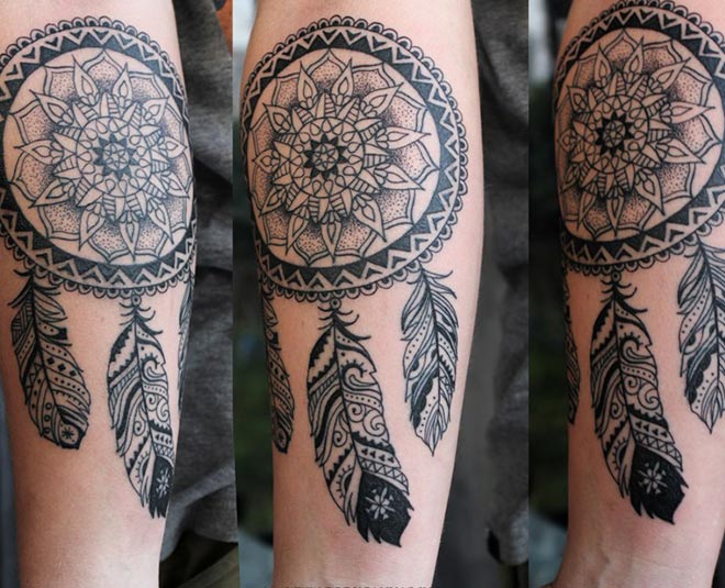 dream catcher tattoo
