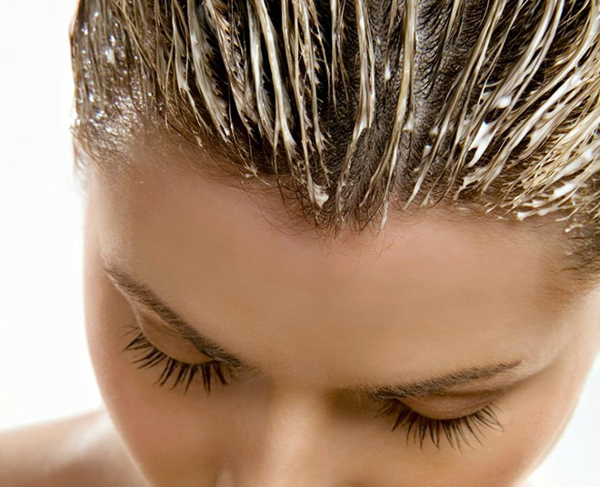 healthy hair mask inside