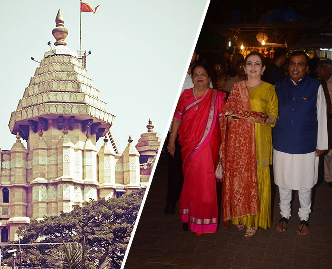 isha ambani  wedding card siddhivinayak temple 