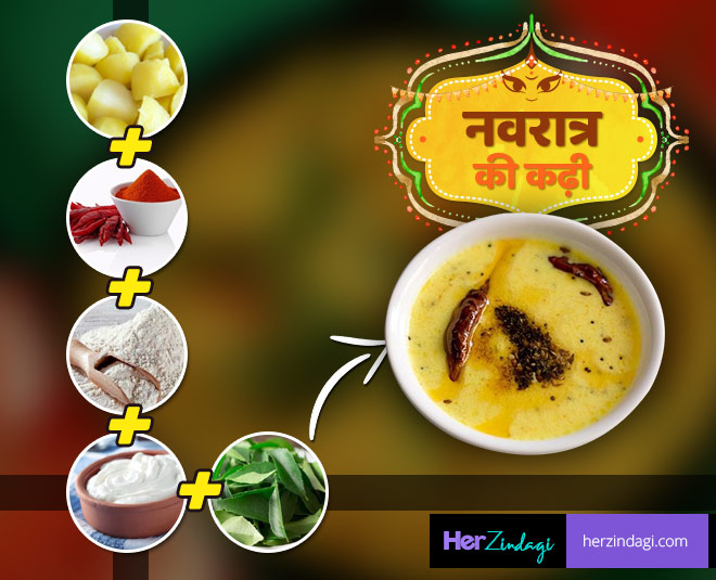 navratri kadhi inside 