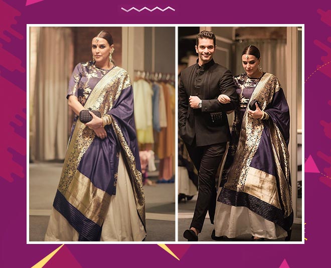 neha dhupia pregnancy fashion tips suit