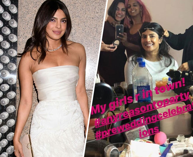 priyanka bridal shower friends inside