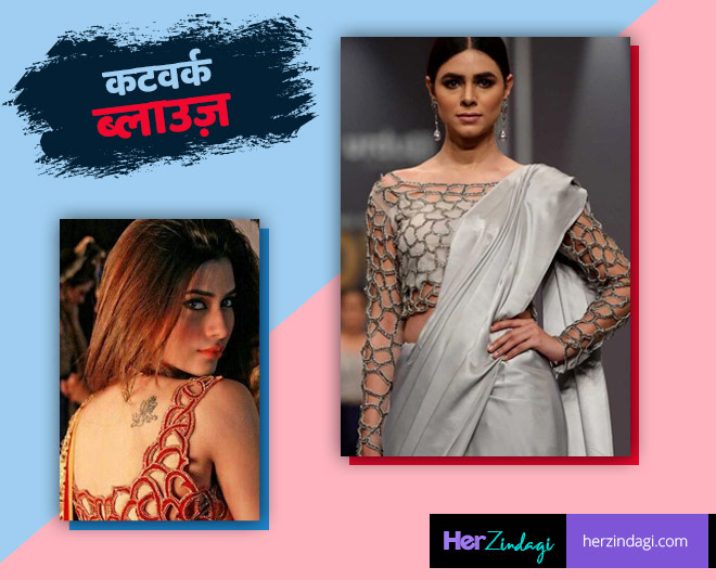 traditional indian blouse cut work