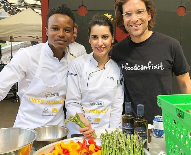 Anahita Dhondy celebrity chef inside 
