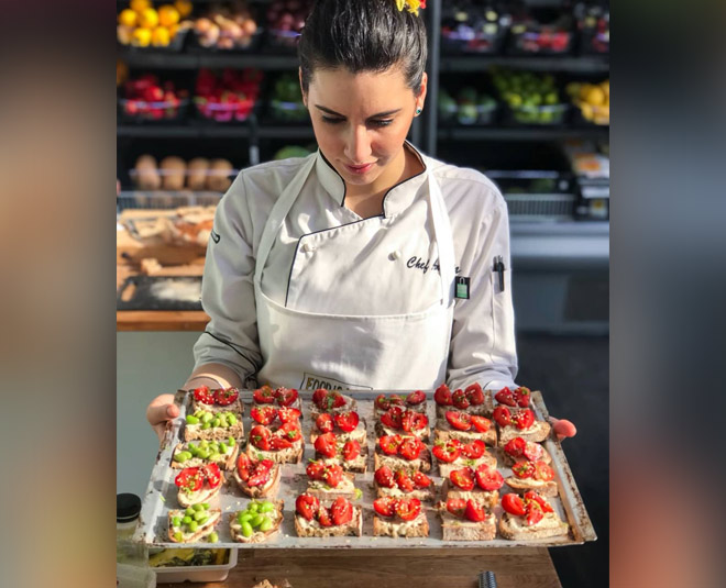 Anahita Dhondy celebrity chef inside 