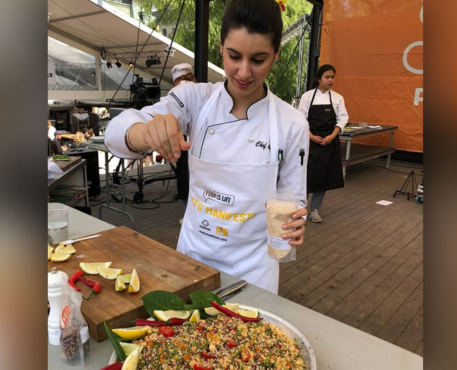 Anahita Dhondy celebrity chef inside 