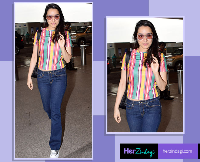 श्रद्धा कपूर best airport look bollywood actress shraddha kapoor