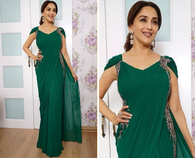 माधुरी दीक्षित best dress of the week bollywood madhuri dixit