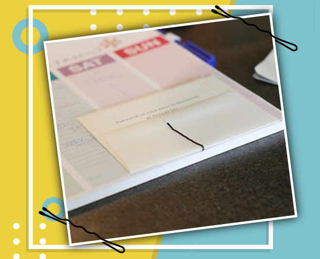 bobby pins fashion hacks book marker