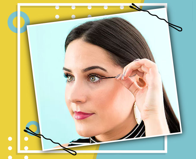 bobby pins fashion hacks eye makeup