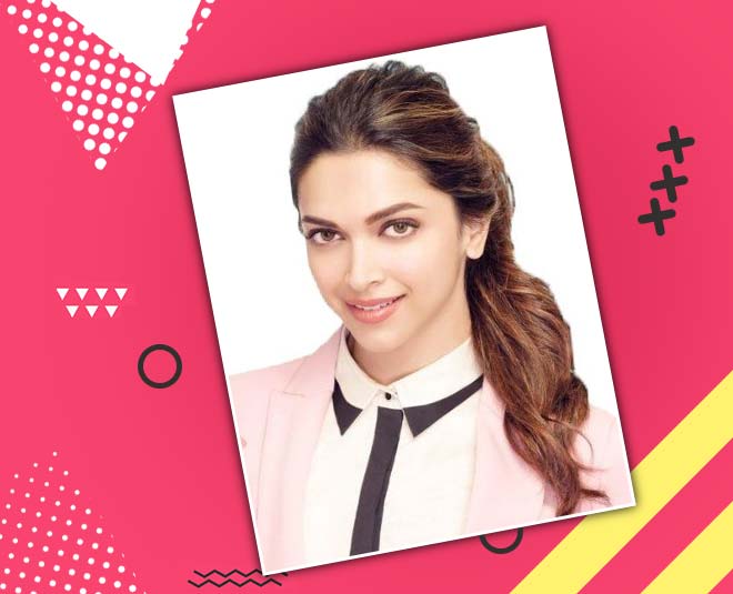 deepiaka padukone hairstyle ponytail