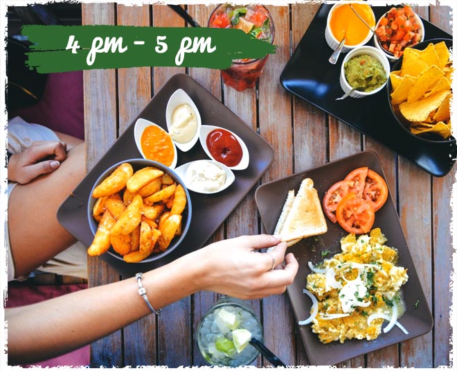 food timing according to diet inside 