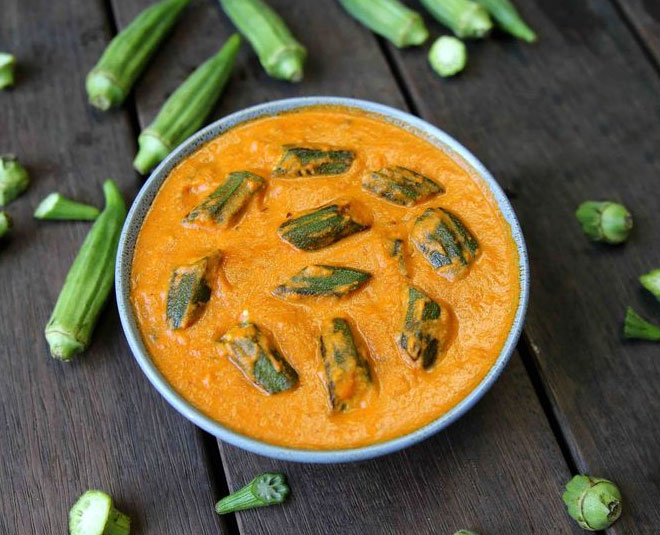 homemade gravy masala bhindi recipe